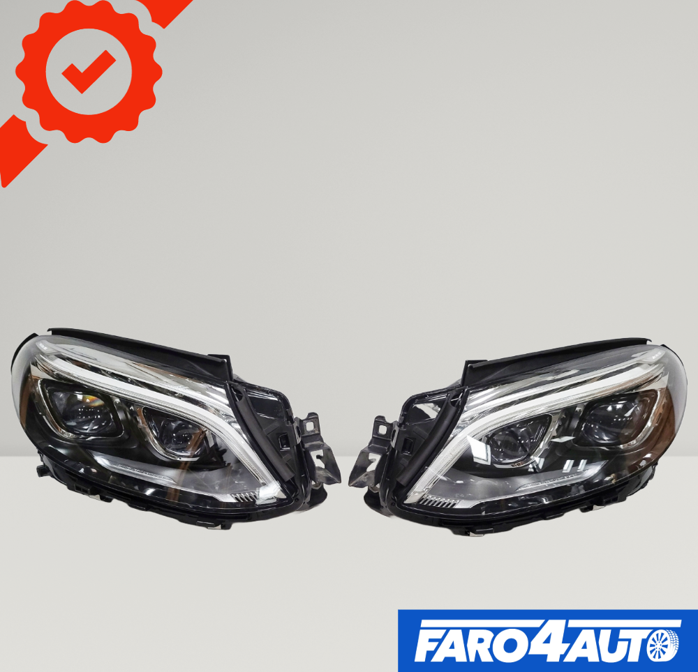 MERCEDES GLE CLASS W292, FARI ANTERIORI FULL LED LATO DESTRO + SINISTRO