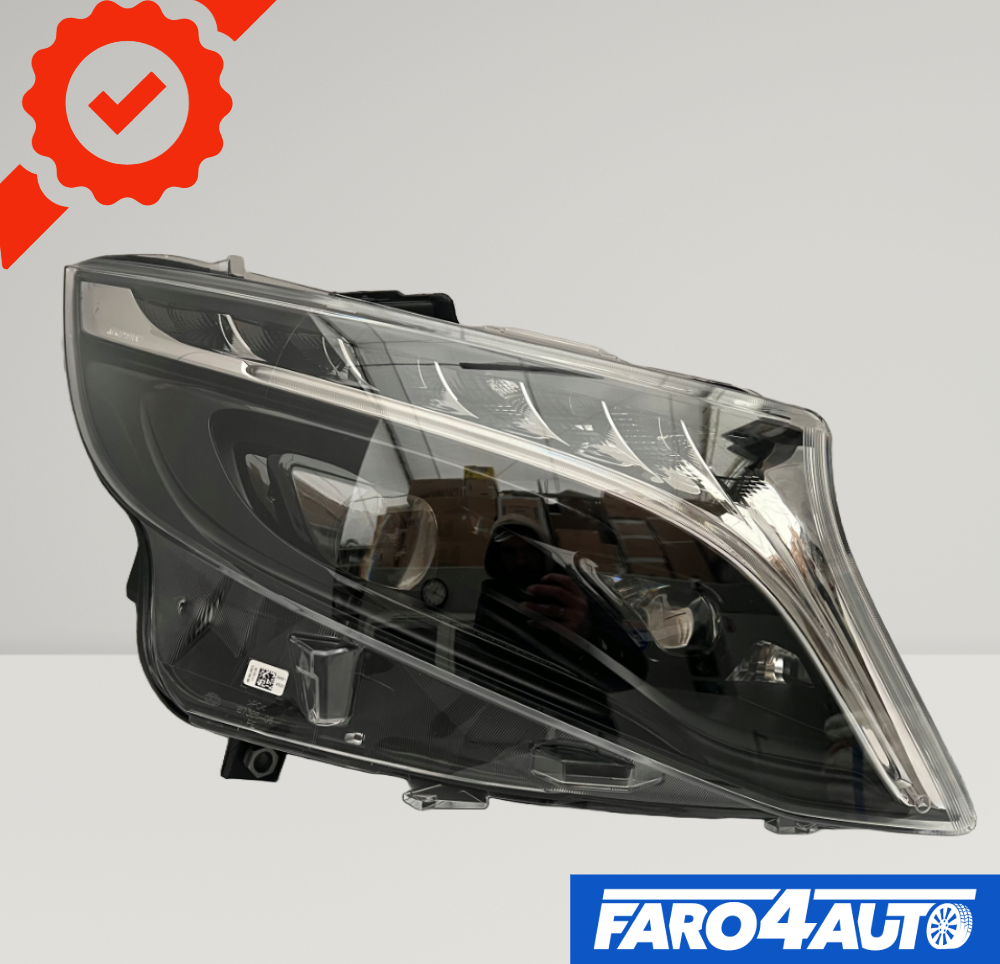 MERCEDES V CLASS W447, FULL LED FANALE ANTERIORE LATO SINISTRO