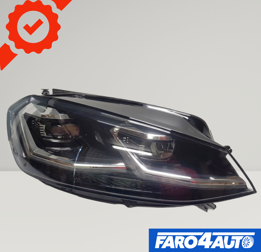 VOLKSWAGEN VW GOLF 7 VII, FULL LED FANALE ANTERIORE DESTRO