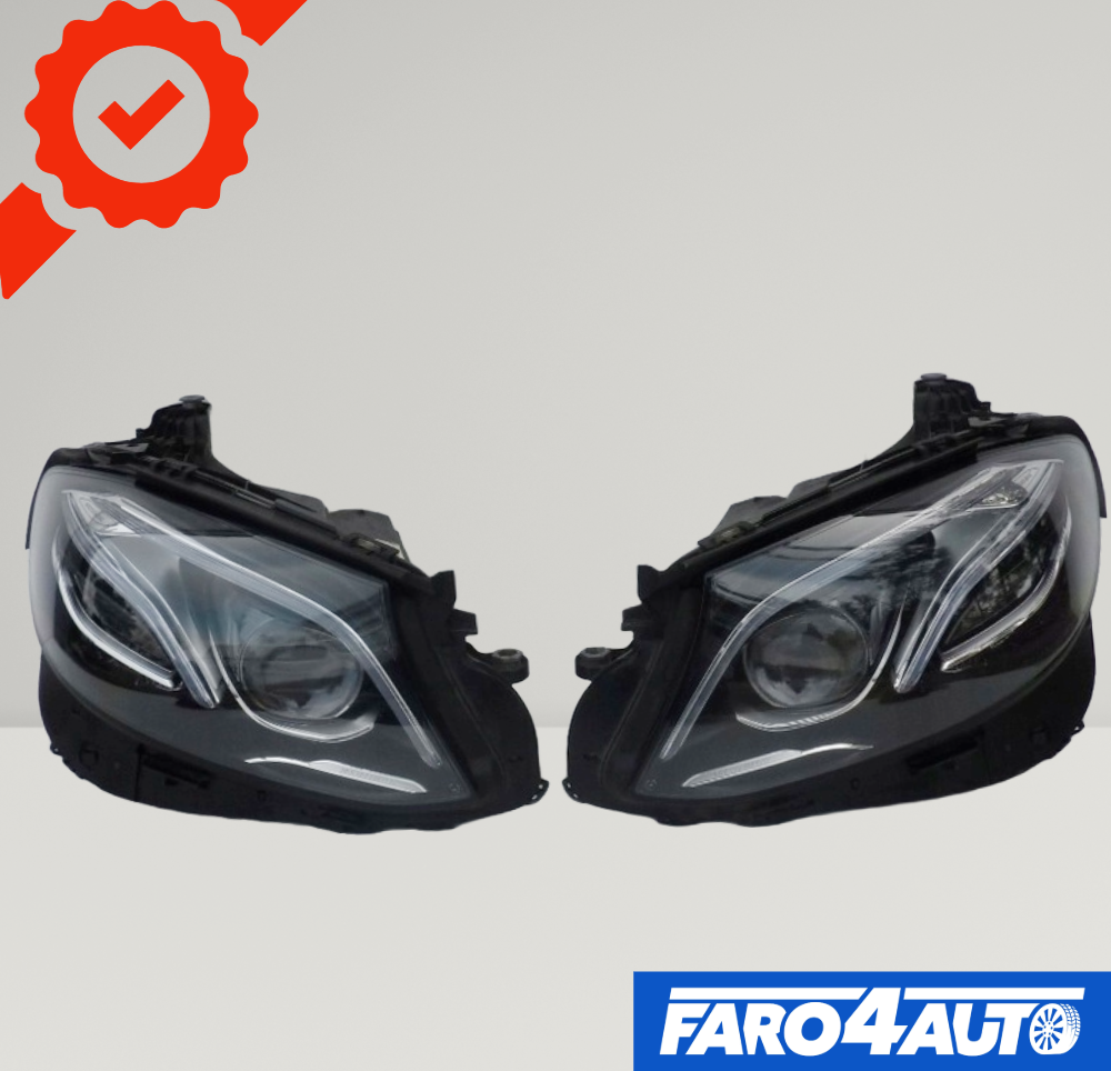 MERCEDES E CLASS W213, FULL LED FARI ANTERIORI LATERALI DESTRO + SINISTRO
