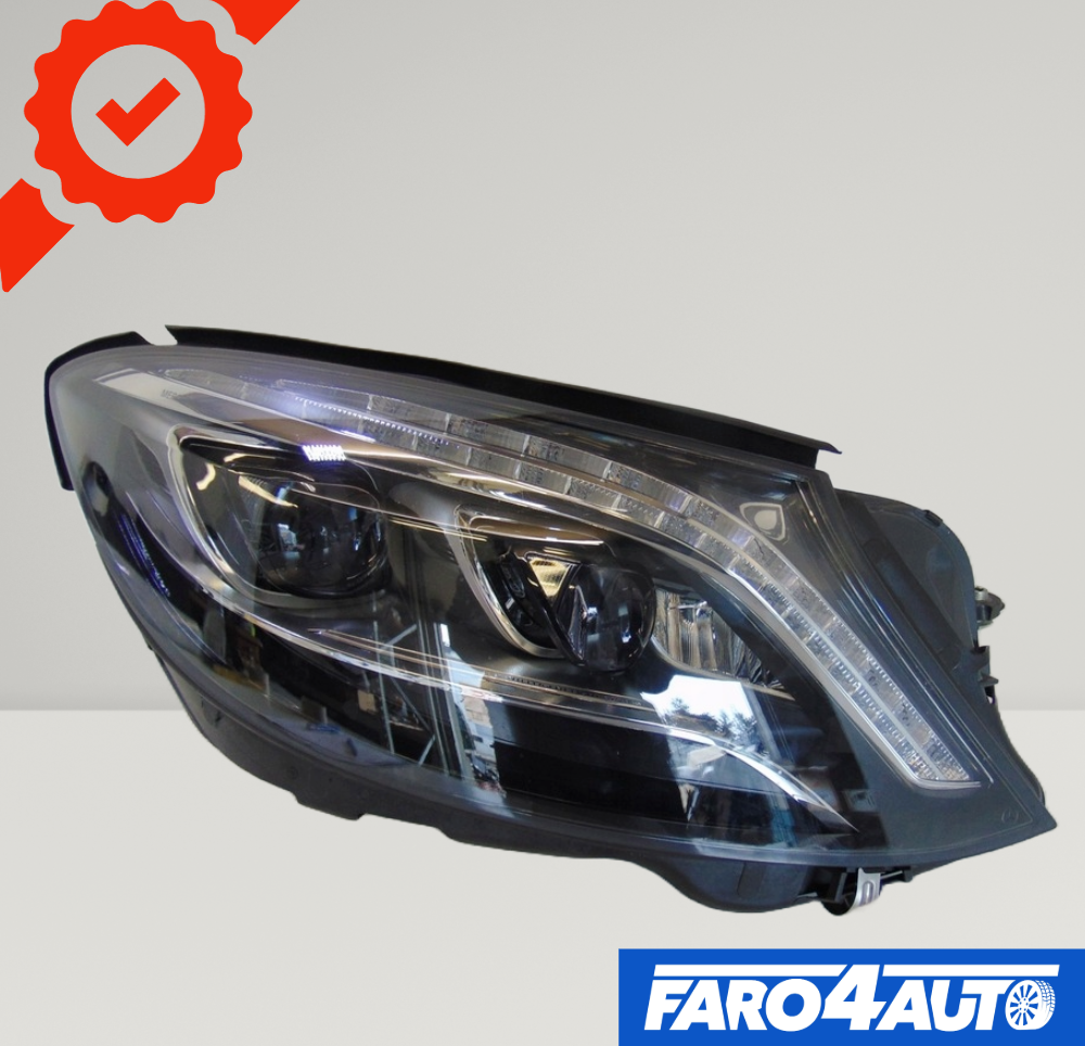 MERCEDES CLASSE S W222, FULL LED LATO DESTRO