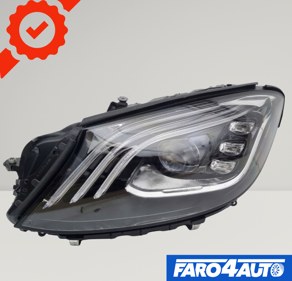 MERCEDES CLASSE S W222, FARO LATO SINISTRO FULL LED