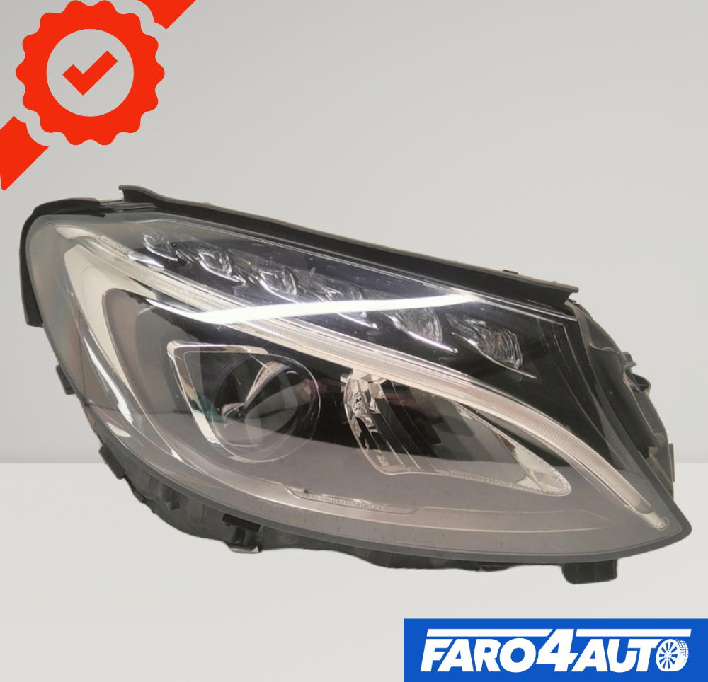 FARO DESTRO FULL LED MERCEDES CLASSE C W205