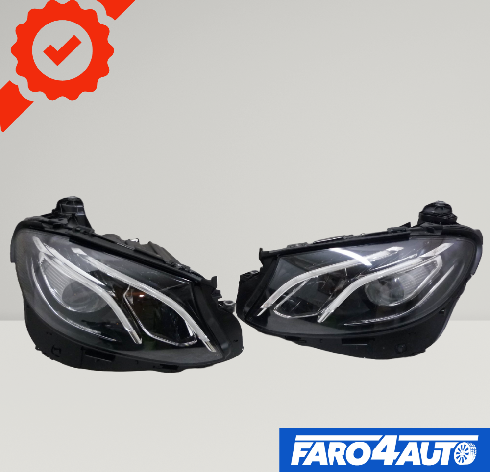 MERCEDES CLASSE E W213, FARI FULL LED LATO DESTRO + SINISTRO