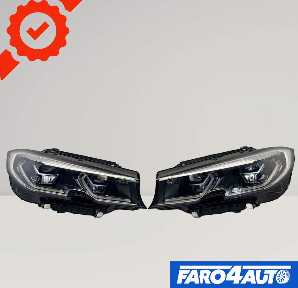 BMW SERIE 3 G20 G21, LASER DESTRA + FANALE LATERALE SINISTRO