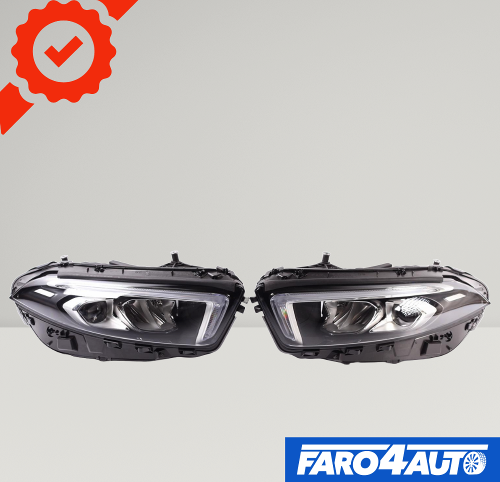 FARI FULL LED MERCEDES CLASSE A W177, LATO DESTRO + SINISTRO