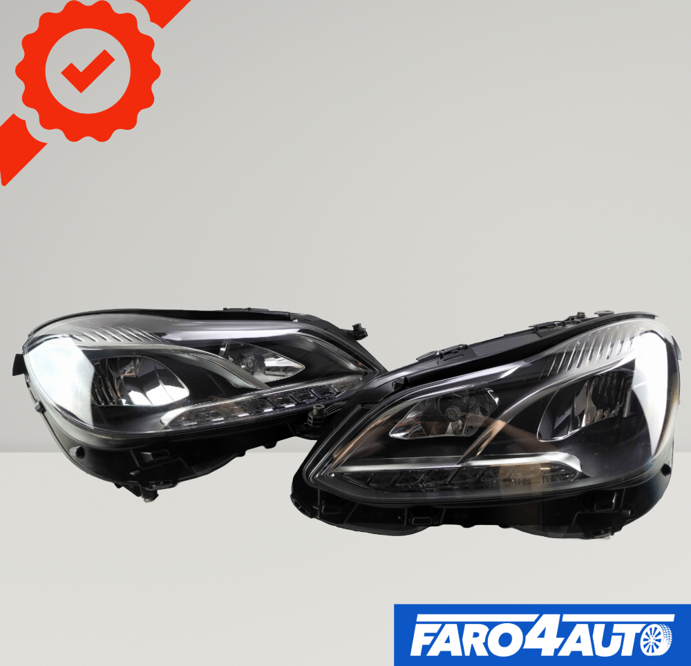 MERCEDES E CLASS W212, LED FARI ANTERIORI DESTRO + SINISTRO