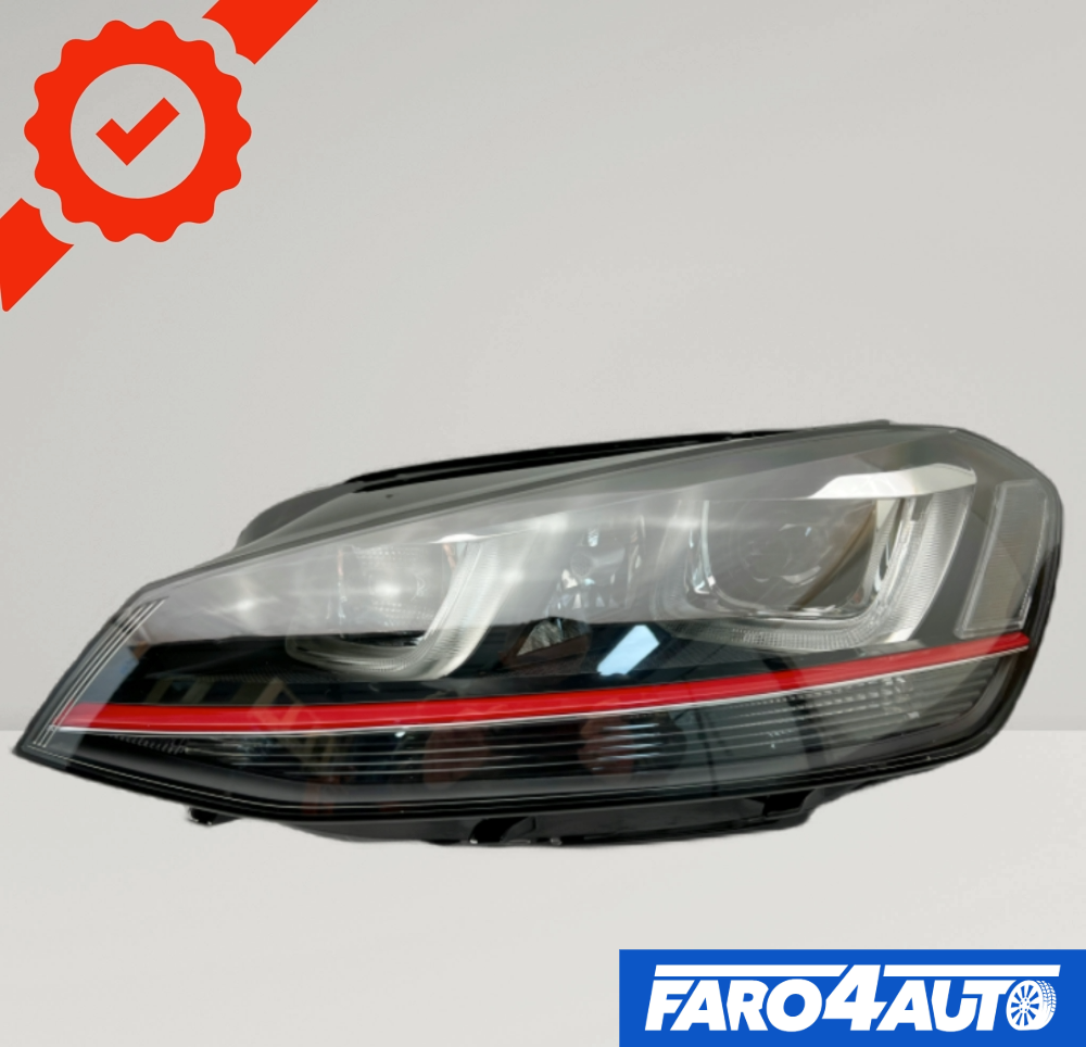 VOLKSWAGEN VW GOLF GTI VII, FANALE ANTERIORE XENON LATO SINISTRO