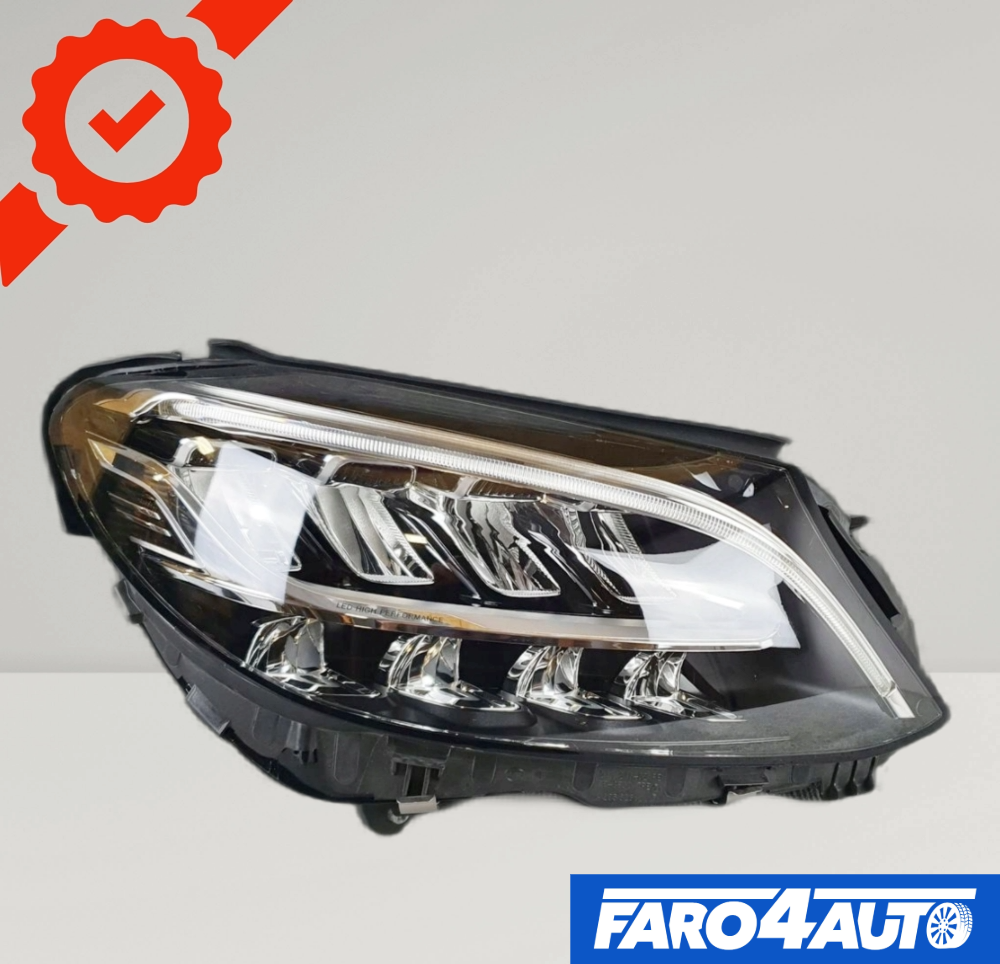 MERCEDES CLASSE C W205, FARO FULL LED LATO DESTRO