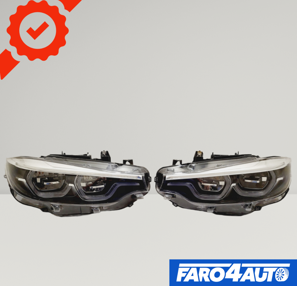 FARI ADATTIVI A LED BMW SERIE 4 F32 F33 F36 LATO SINISTRO + DESTRO