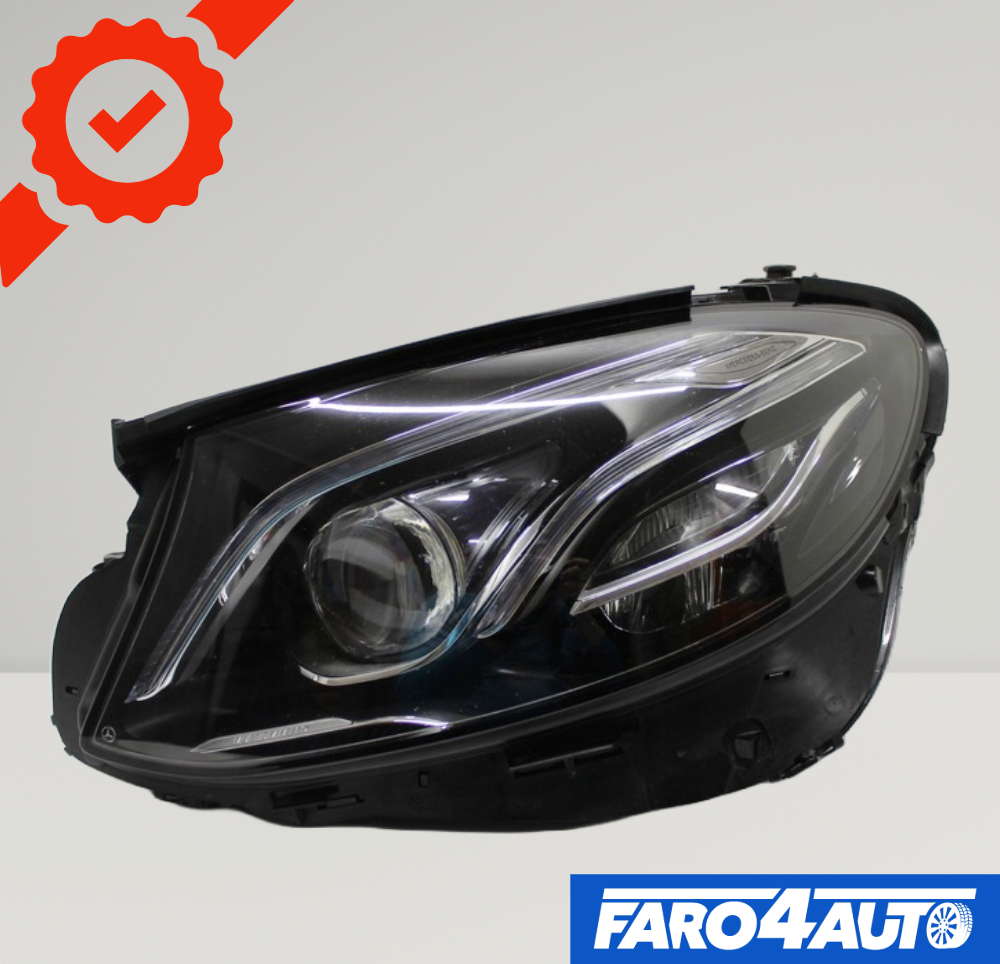 FARO ANTERIORE SINISTRO MERCEDES E CLASS W213, FULL LED + CENTRALINA