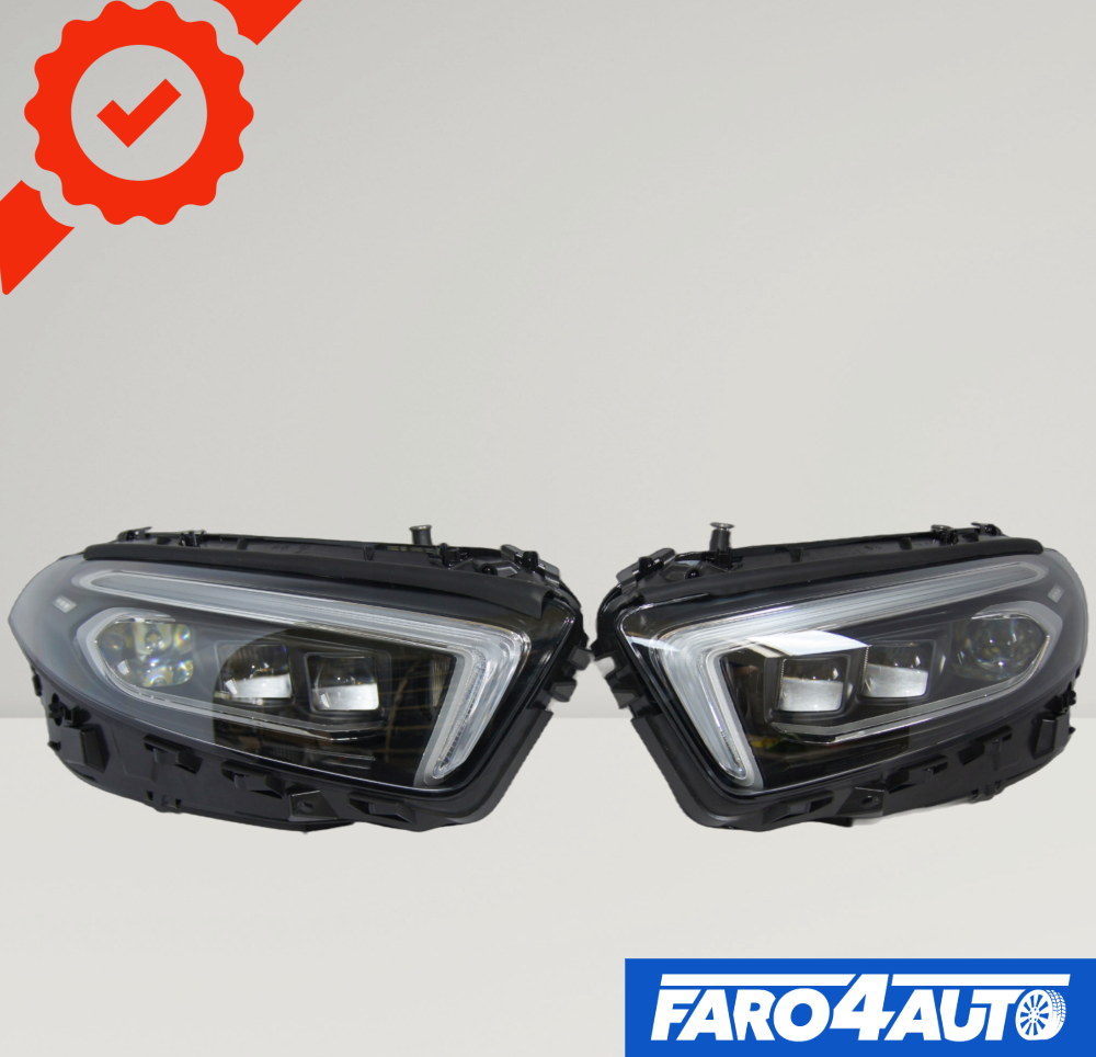 MERCEDES CLASSE A W177 "MULTIBEAM" FULL LED FARI LATERALI SINISTRO + DESTRO