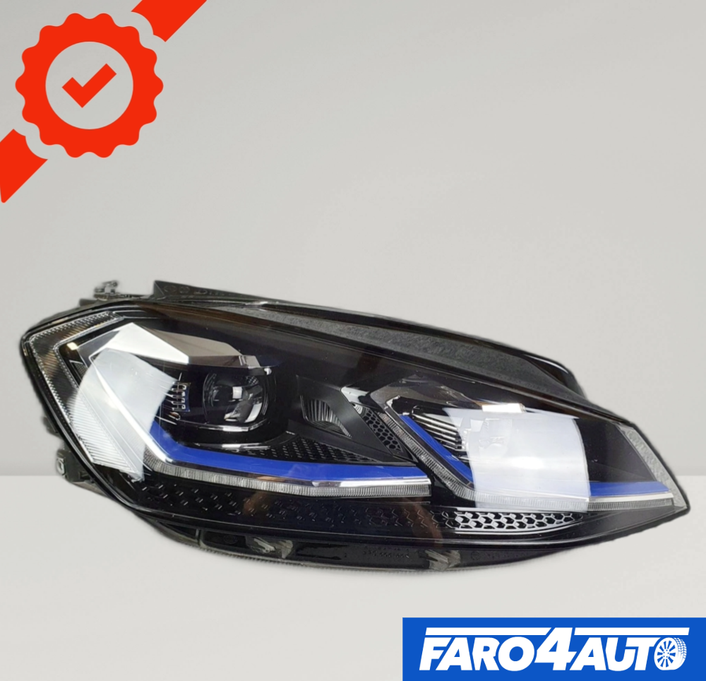 VOLKSWAGEN VW GOLF GTE VII, FARO FULL LED LATO DESTRO