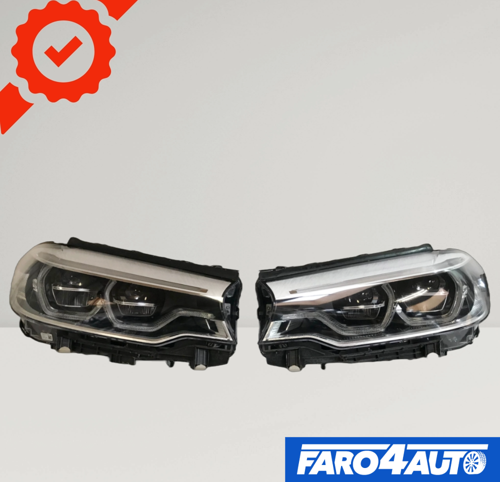 BMW SERIE 5 G30 G31 'BMW ADAPTIVE LED ' FARI LATO SINISTRO + DESTRO