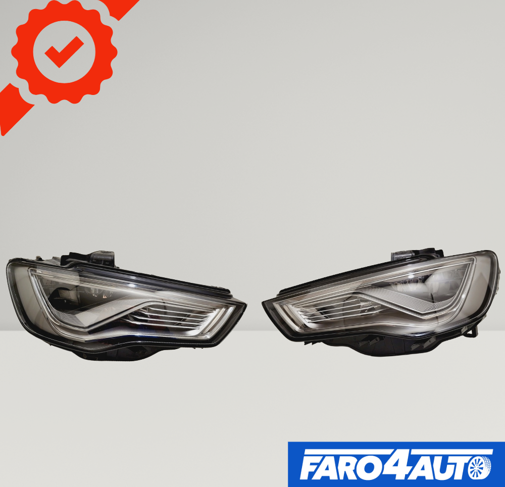 AUDI A3 8V, FULL LED FARI ANTERIORI DESTRO E SINISTRO