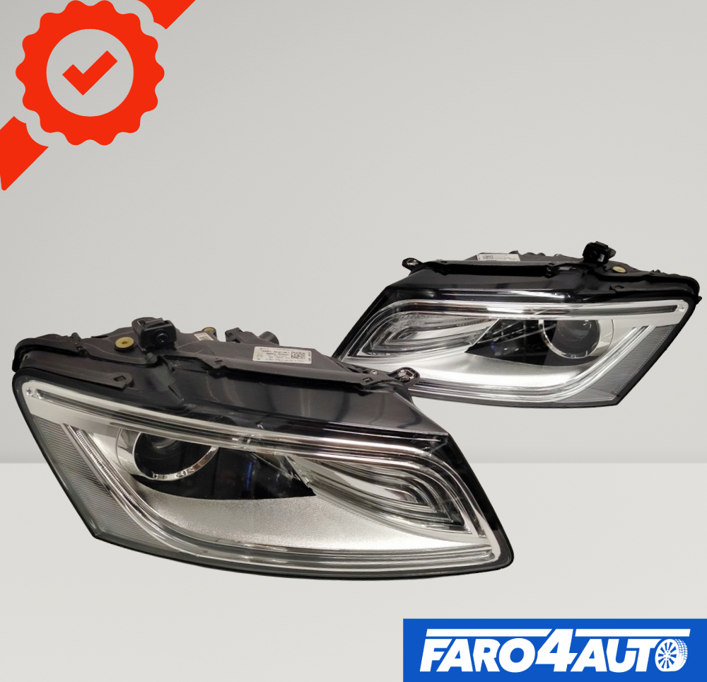 AUDI Q5, FARI ANTERIORI FULL XENON DESTRO + SINISTRO