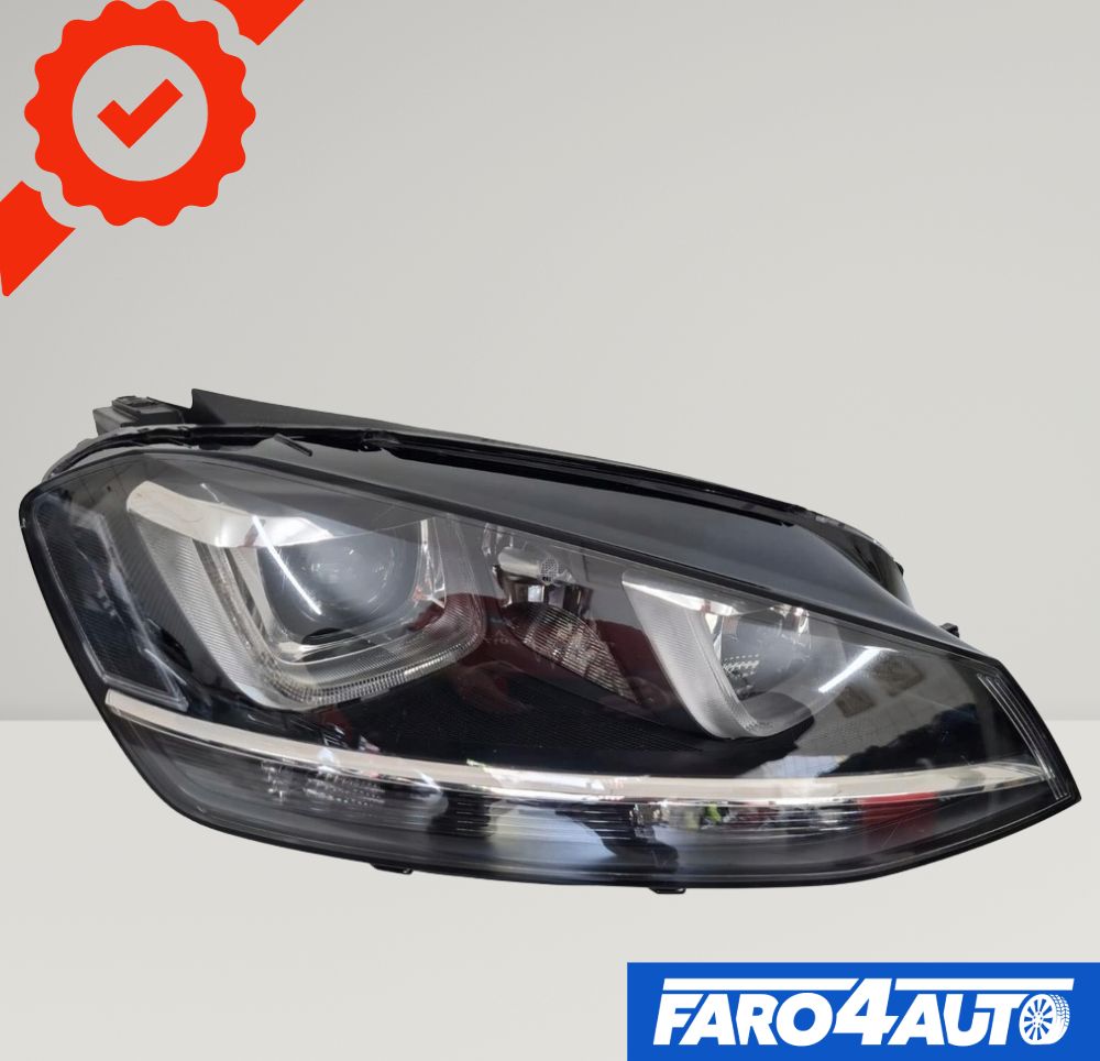 VOLKSWAGEN VW GOLF VII, FANALE ANTERIORE XENON LATO DESTRO