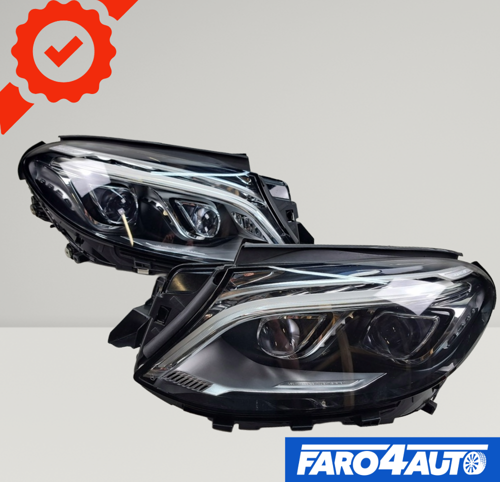 MERCEDES GLE CLASS W292, FULL LED FARI ANTERIORI LATERALI DESTRO + SINISTRO