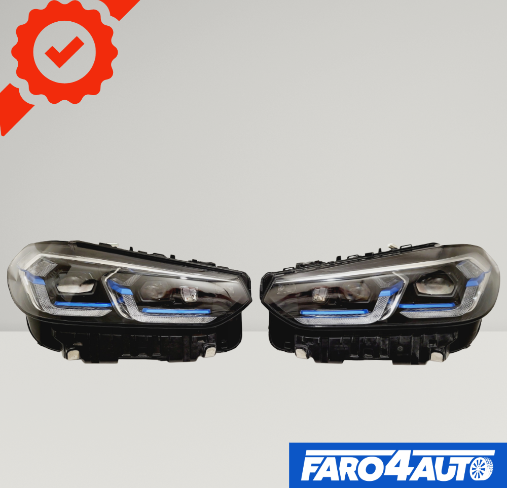 BMW X3 / X4 SERIE G01 G02, FARI LATERALI LASER DESTRO + SINISTRO