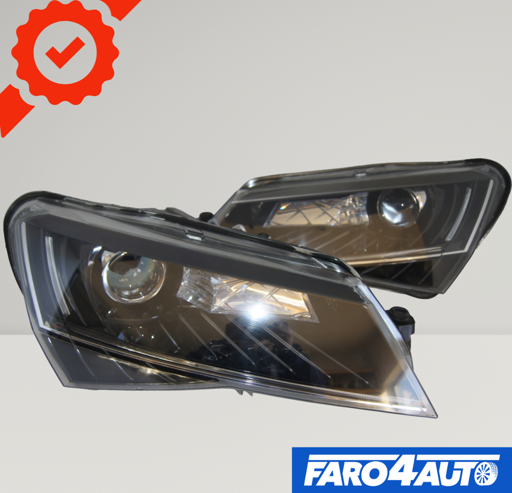 SKODA SUPERB 3 III, FARI ANTERIORI BI-XENON LATO SINISTRO + DESTRO