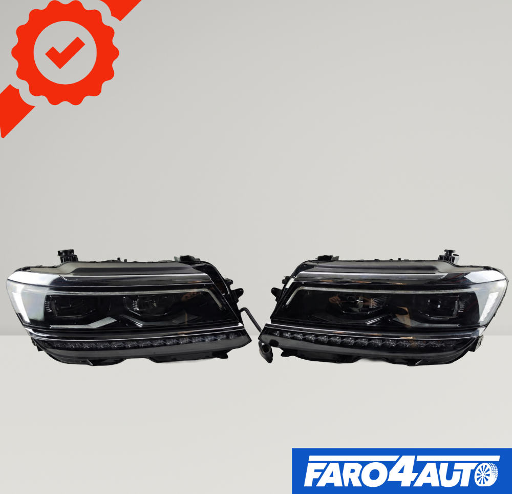 VOLKSWAGEN VW TIGUAN 5TB, FULL LED FARI ANTERIORI LATERALI DESTRO E SINISTRO